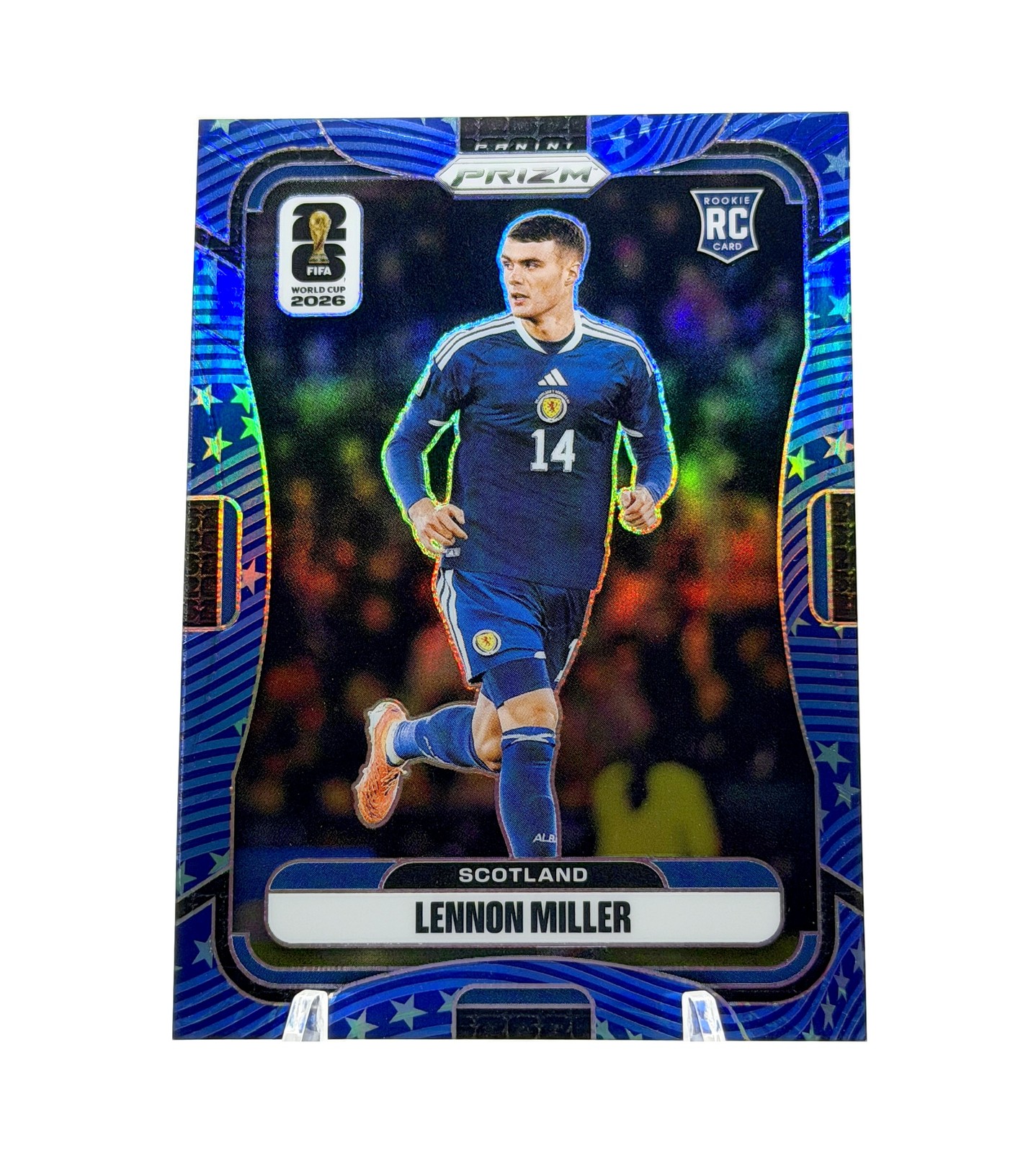 LENNON MILLER 2026 Panini Prizm FIFA World Cup Rookie Old Glory /94 Scotland 392