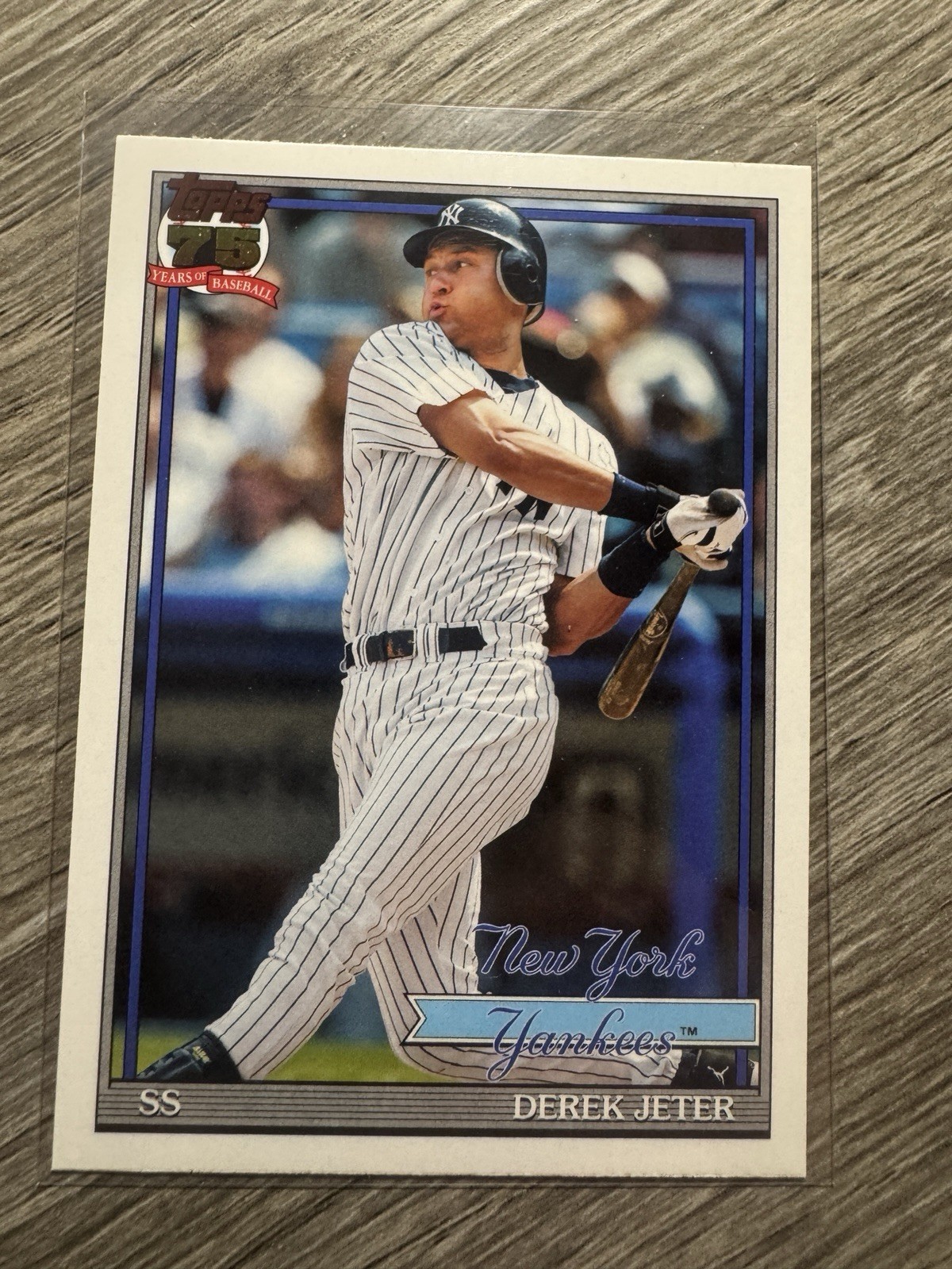 Derek Jeter 1991 35th Anniversary 2026 Topps Series 1 #T91-30 New York Yankees