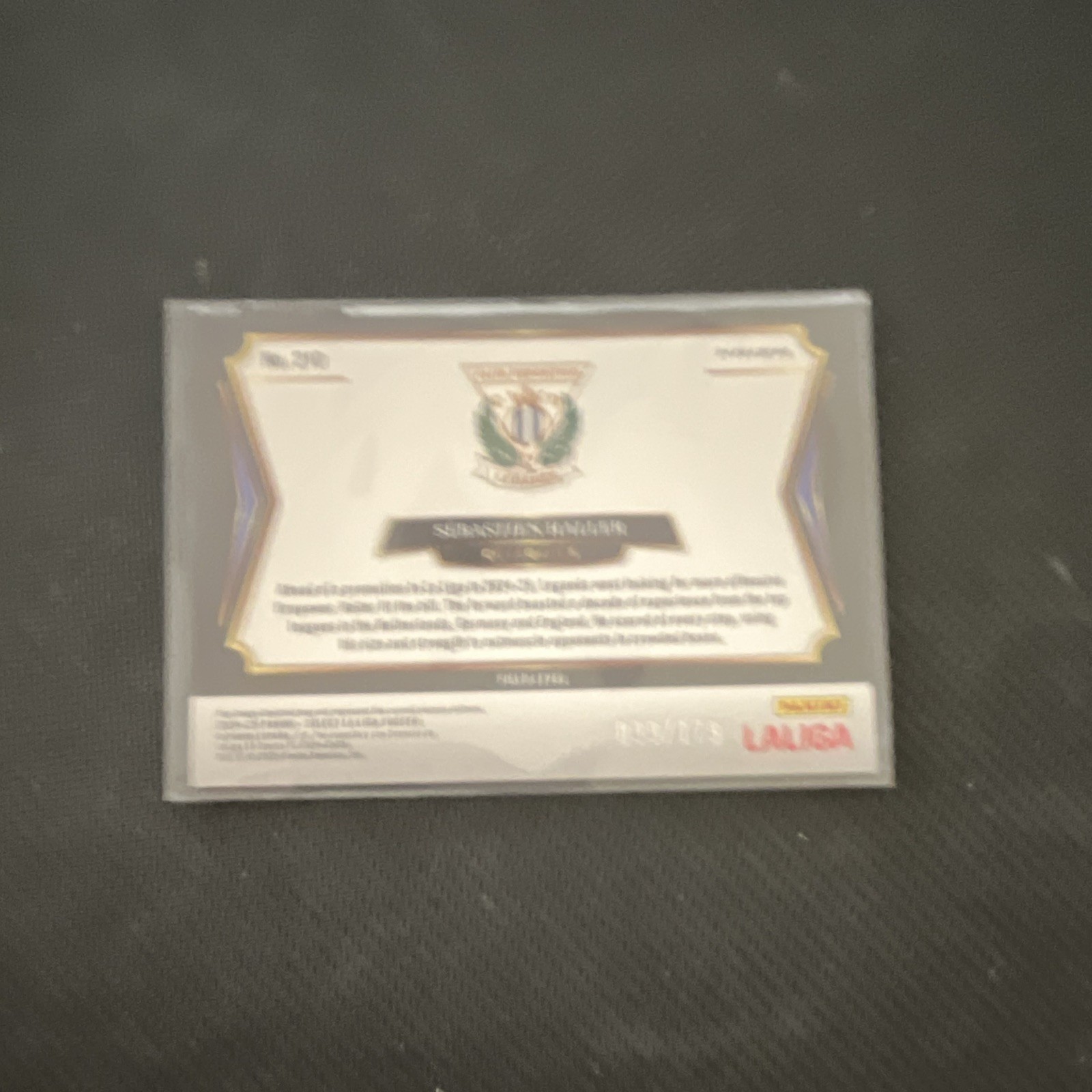 Panini Select LaLiga Sebastien Haller CD Leganes #280 Pink Prizm Parallel
