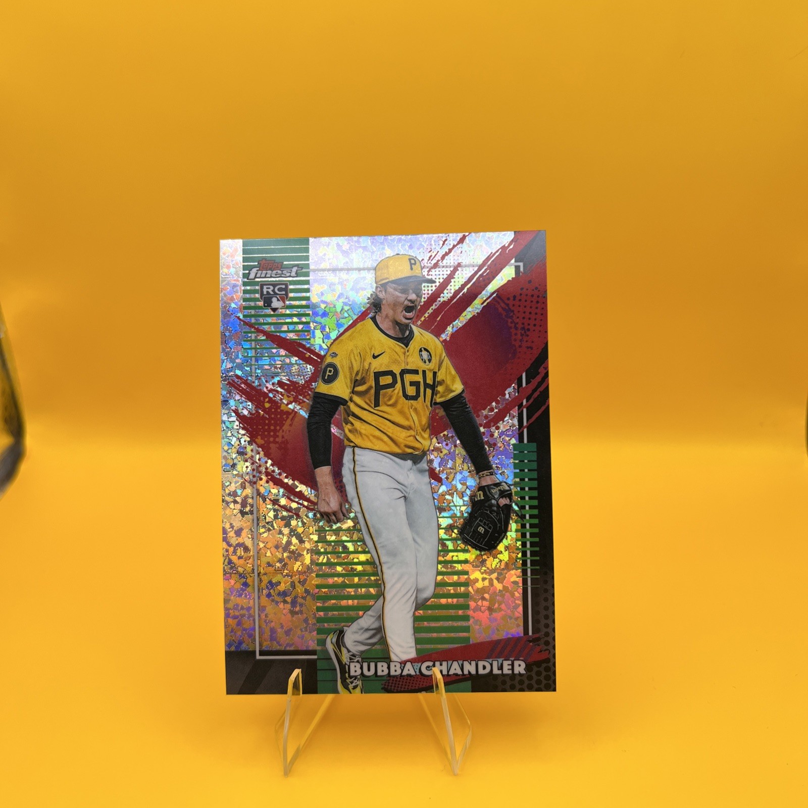 2026 Topps Finest – Bubba Chandler (RARE) Mini Diamond Parallel RC