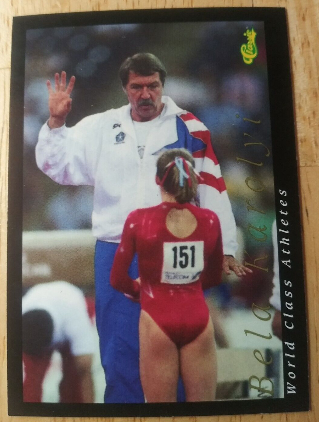 Bela Karolyi | 1992 Classic World Class Athletes #28 Gymnastics Coach