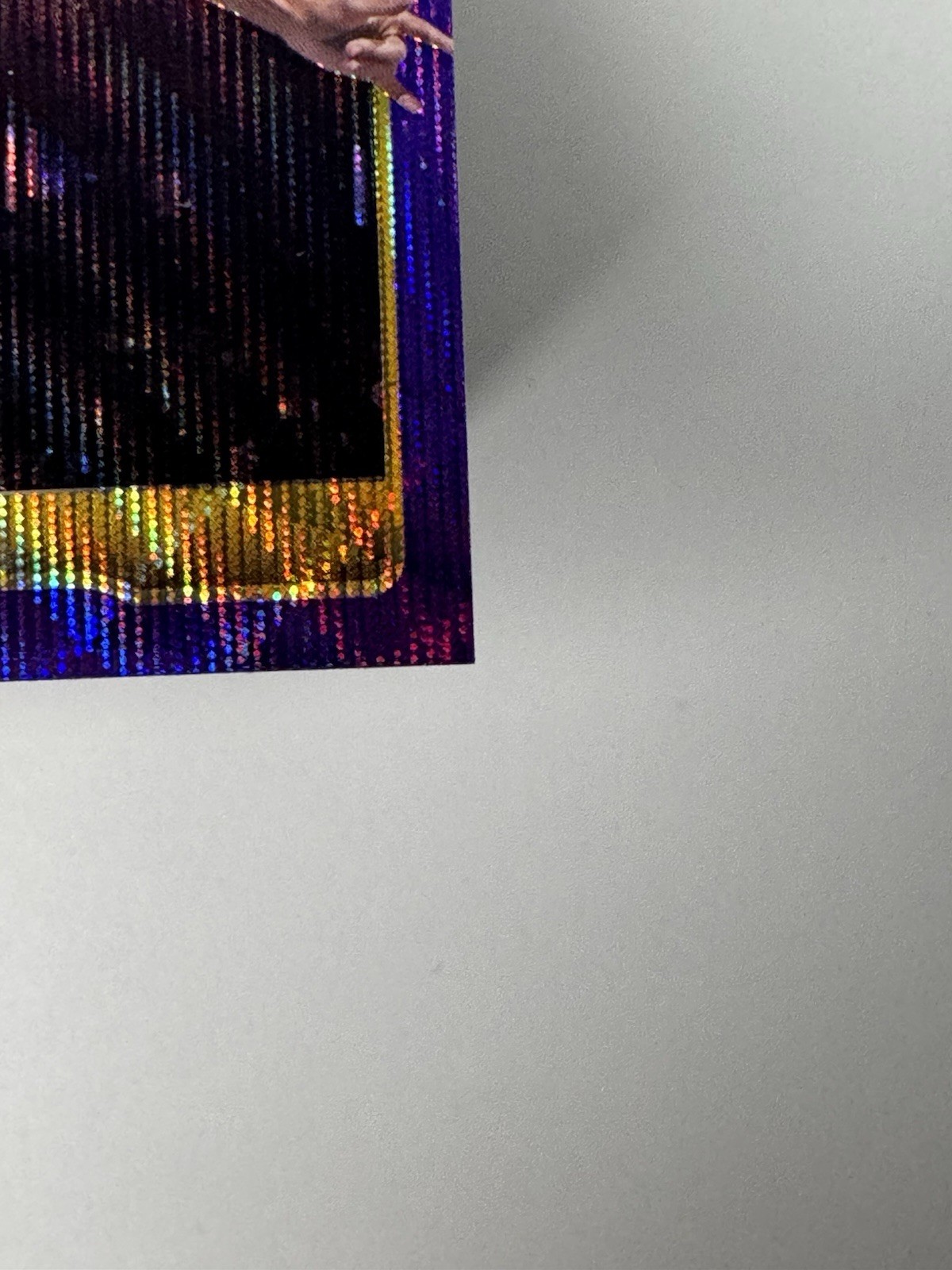 2025-26 Topps Chrome – Zaccharie Risacher #2 Purple Wave Refractor /75