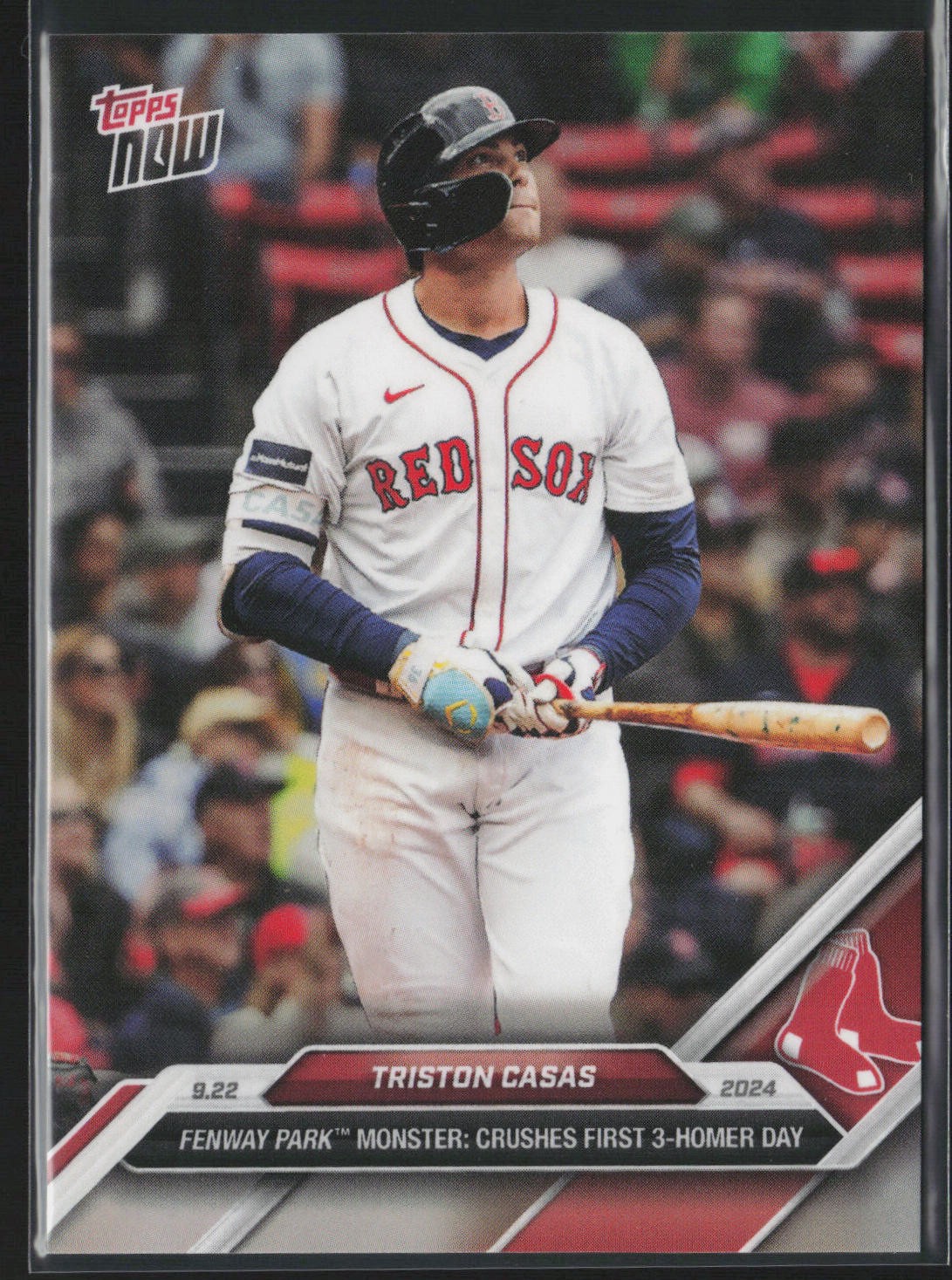 Triston Casas 2024 Topps Now #737 Boston Red Sox