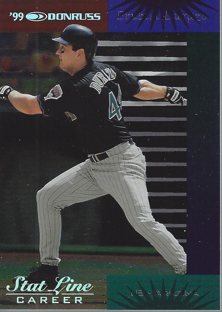 2001 Donruss 1999 Retro Stat Line Career #86 Erubiel Durazo /147 – BB