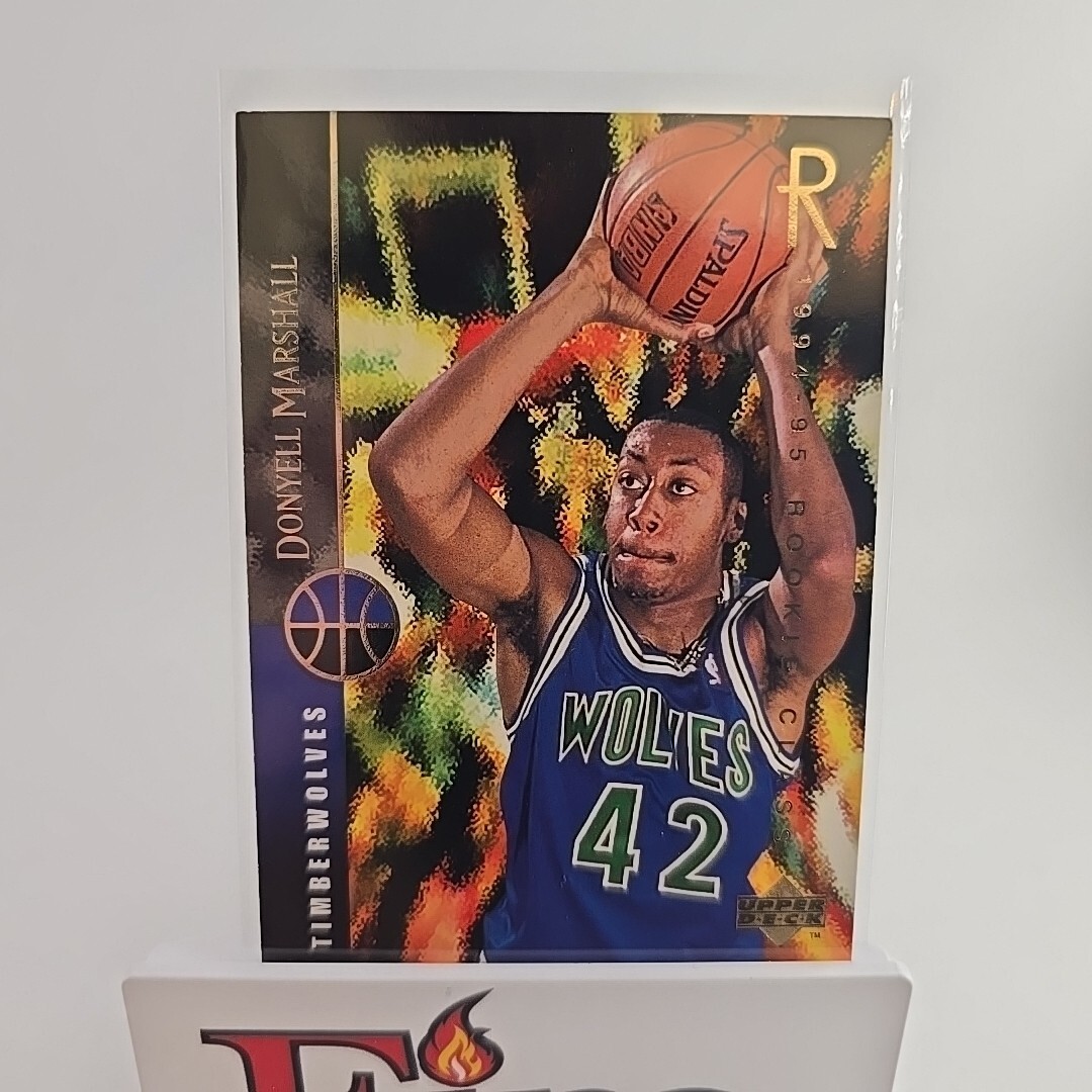1994 Upper Deck #163 Donyell Marshall Minnesota Timberwolves 94-95 Rookie Class