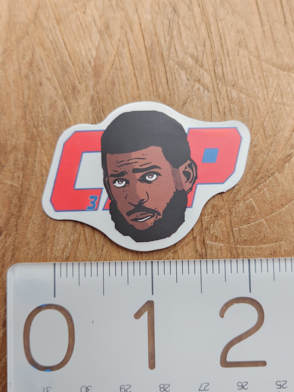 CHRIS PAUL STICKER CP3 Basketball Golden State Warriors Sticker Chris Paul Decal