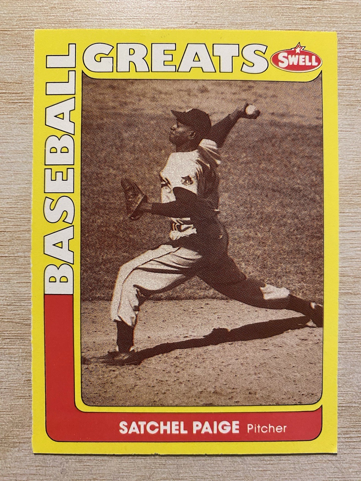 1991 Swell Baseball Greats #133 Satchel Paige