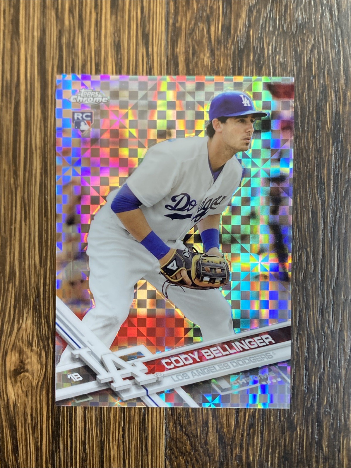 2017 Topps Chrome – Cody Bellinger #79 X-Fractor (RC) Rookie Yankees