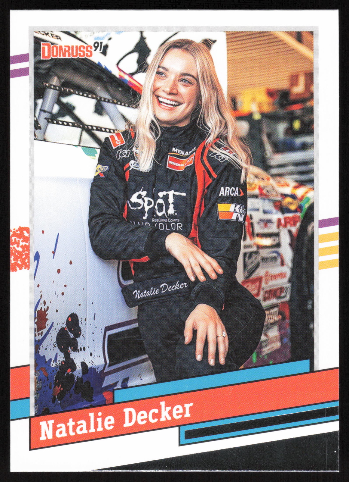 2024 Donruss Racing #127 Natalie Decker