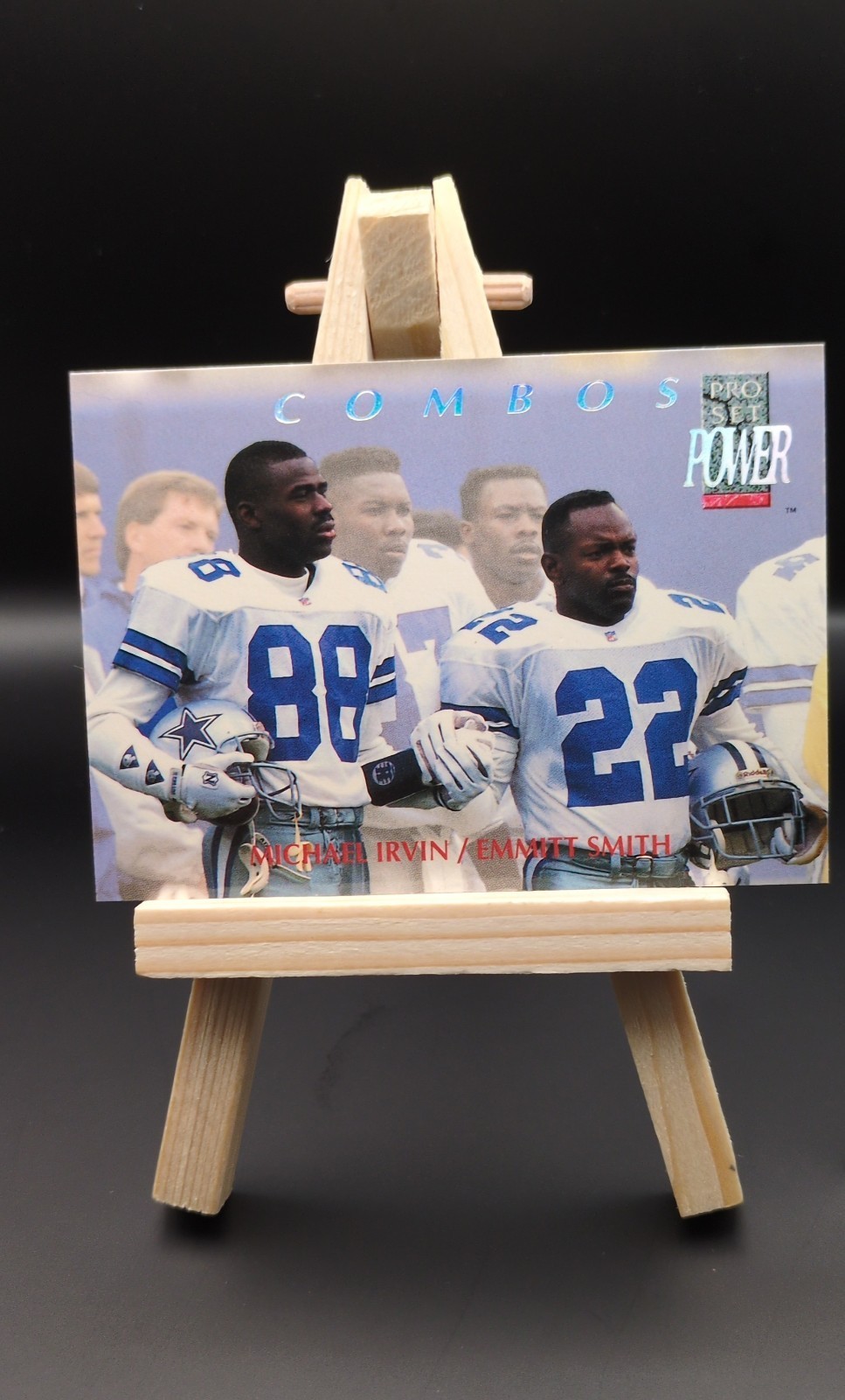 1992 Pro Set Power – Combos Emmitt Smith, Michael Irvin #5
