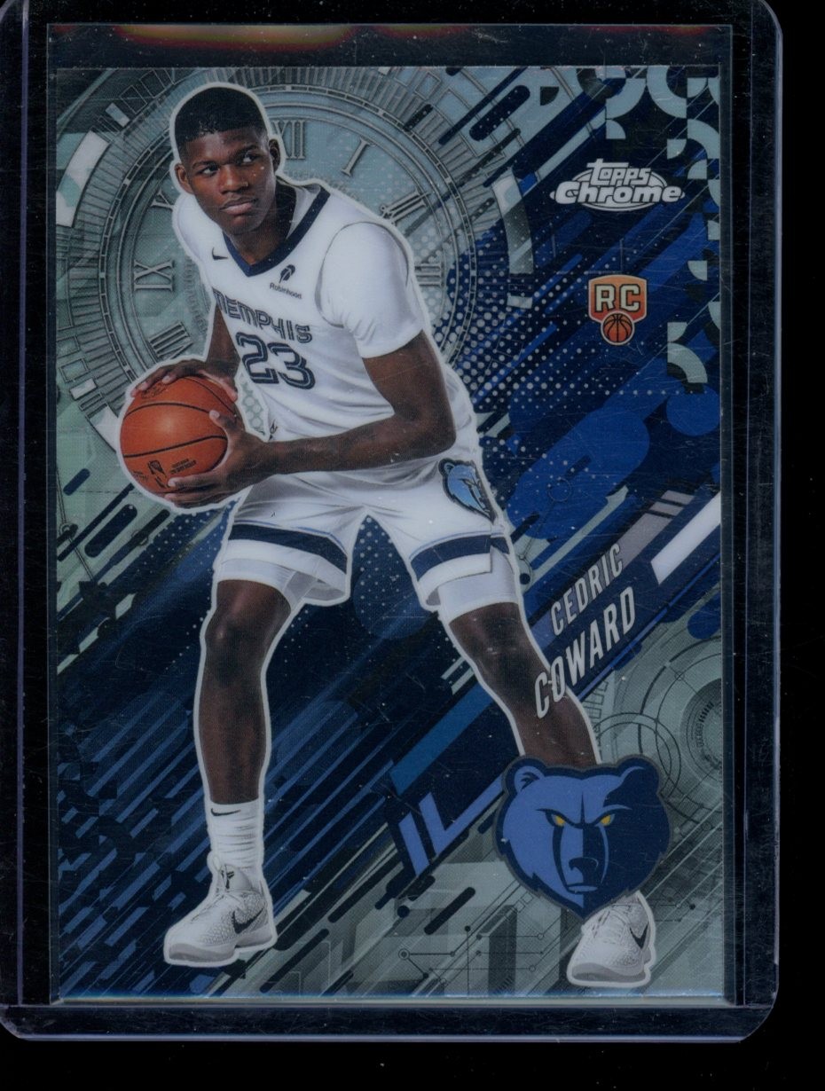 2025-26 Topps Chrome #GT-24 Cedric Coward Go Time Refractor