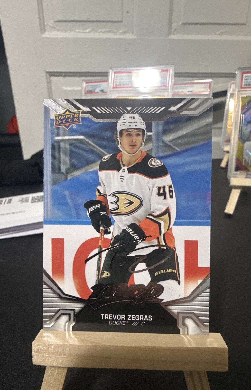 2022-23 Upper Deck MVP – Trevor Zegras #199 Silver Script