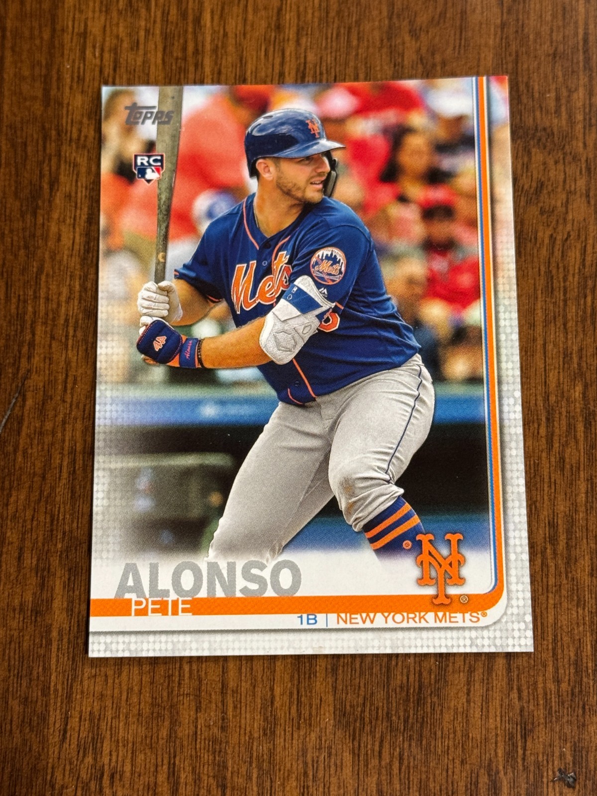 2019 Topps Pete Alonso #475 RC New York Mets