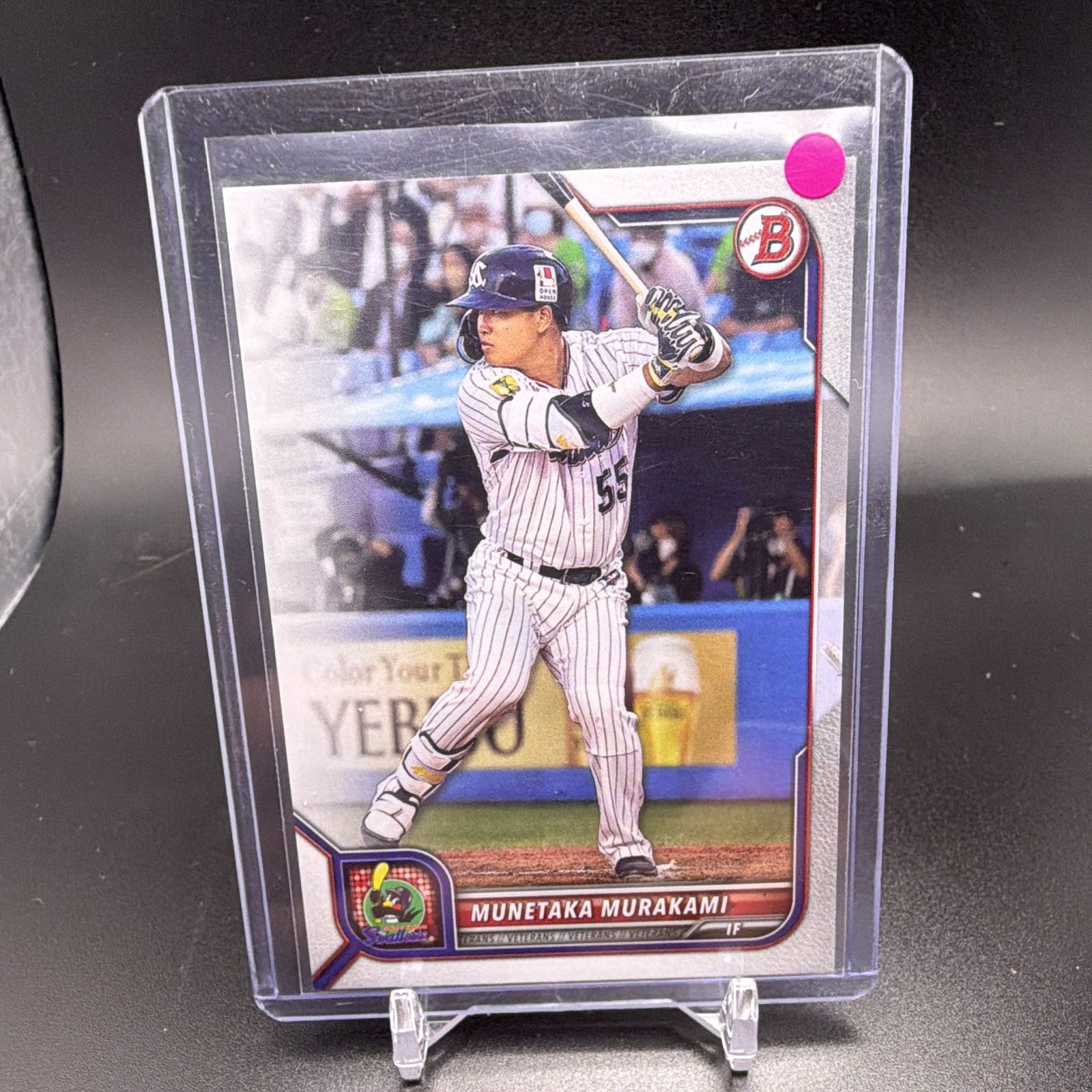 Topps 2022 Bowman NPB Munetaka Murakami Yakult Swallows #2 Baseball Card