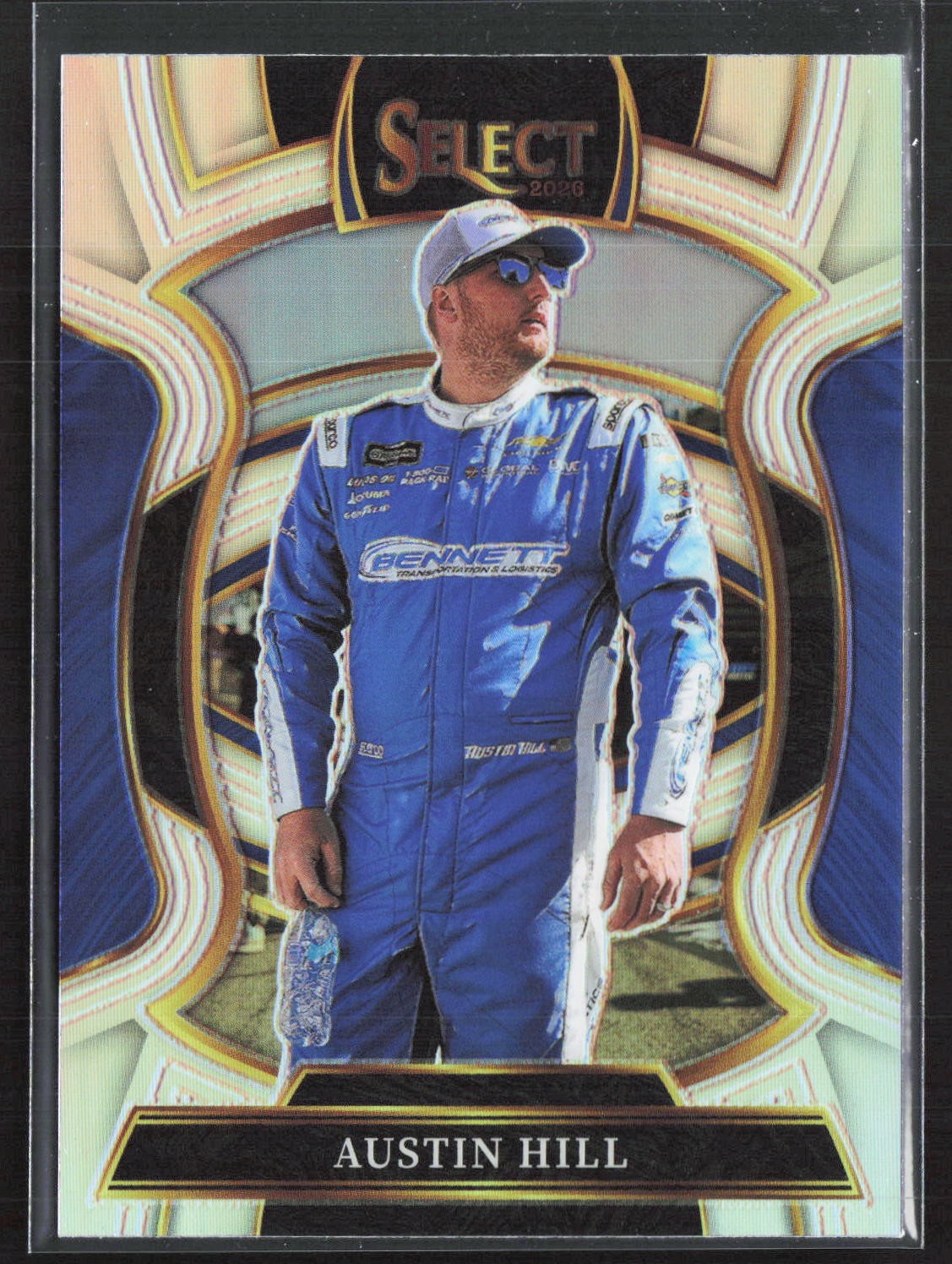 2026 Panini Select Austin Hill Silver Prizms #14 Richard Childress Racing