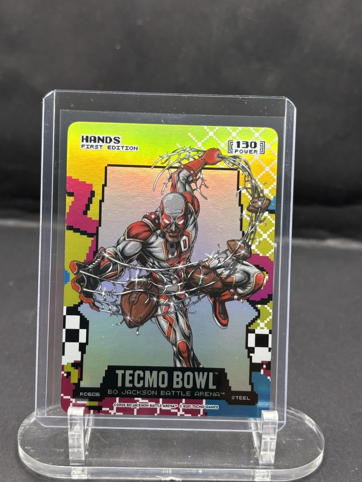Bo Jackson Battle Arena Tecmo Bowl HANDS Jerry Rice 80s Rad RD606 130pw