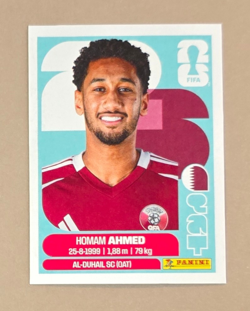 2026 Panini FIFA World Cup Stickers #QAT 5 Homam Ahmed