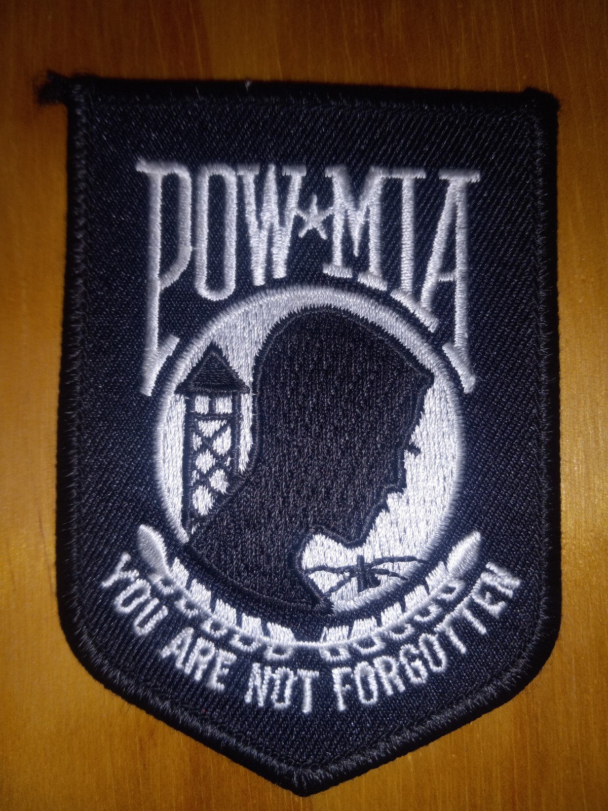 New POW MIA Patch – “You Are Not Forgotten” American Military Service Pride USA