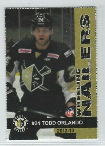 2012-13 Wheeling Nailers (ECHL) Todd Orlando
