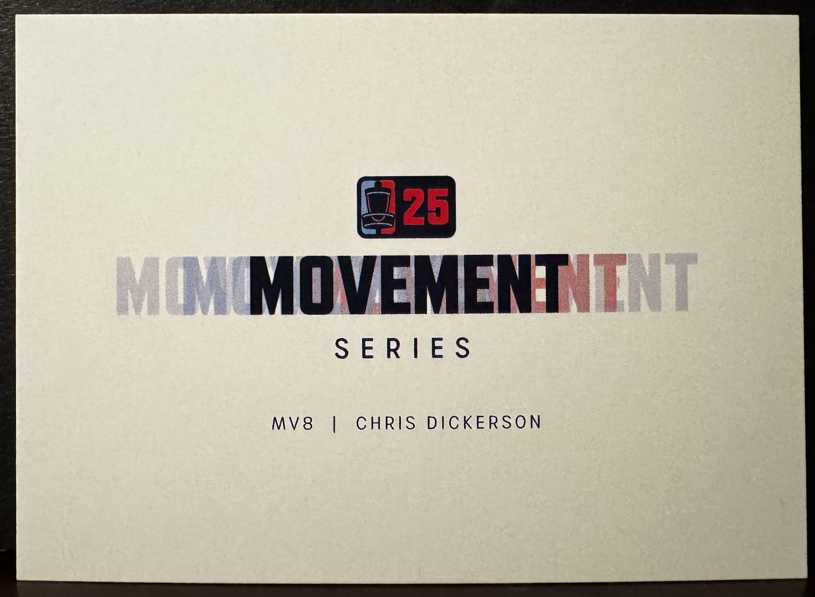 2025 DGPT Disc Golf Pro Tour Movement Series MV8 Chris Dickerson