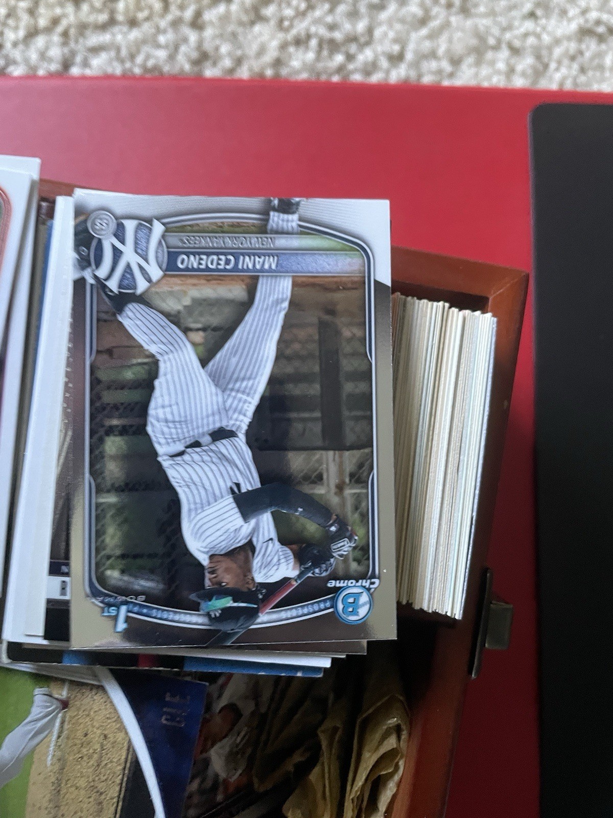 Amazing MLB Card Collection 60s 80s 90s 2000s With Vintage Card Box