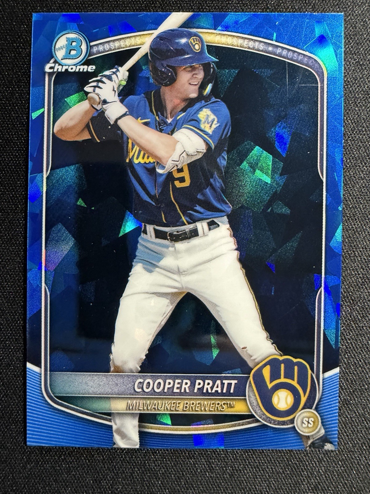 2025 Bowman Draft #BDC-157 Cooper Pratt Sapphire Edition