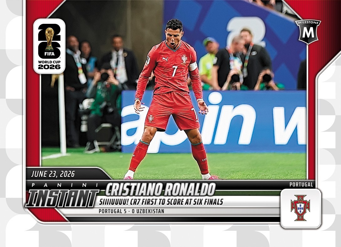 2026 Panini Instant FIFA World Cup #99 Cristiano Ronaldo Portugal PRESALE