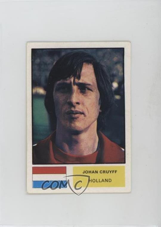 1974 FKS FAA-11 World Cup 1974 Johan Cruyff Johann Cruyff #130 Rookie RC 3q4