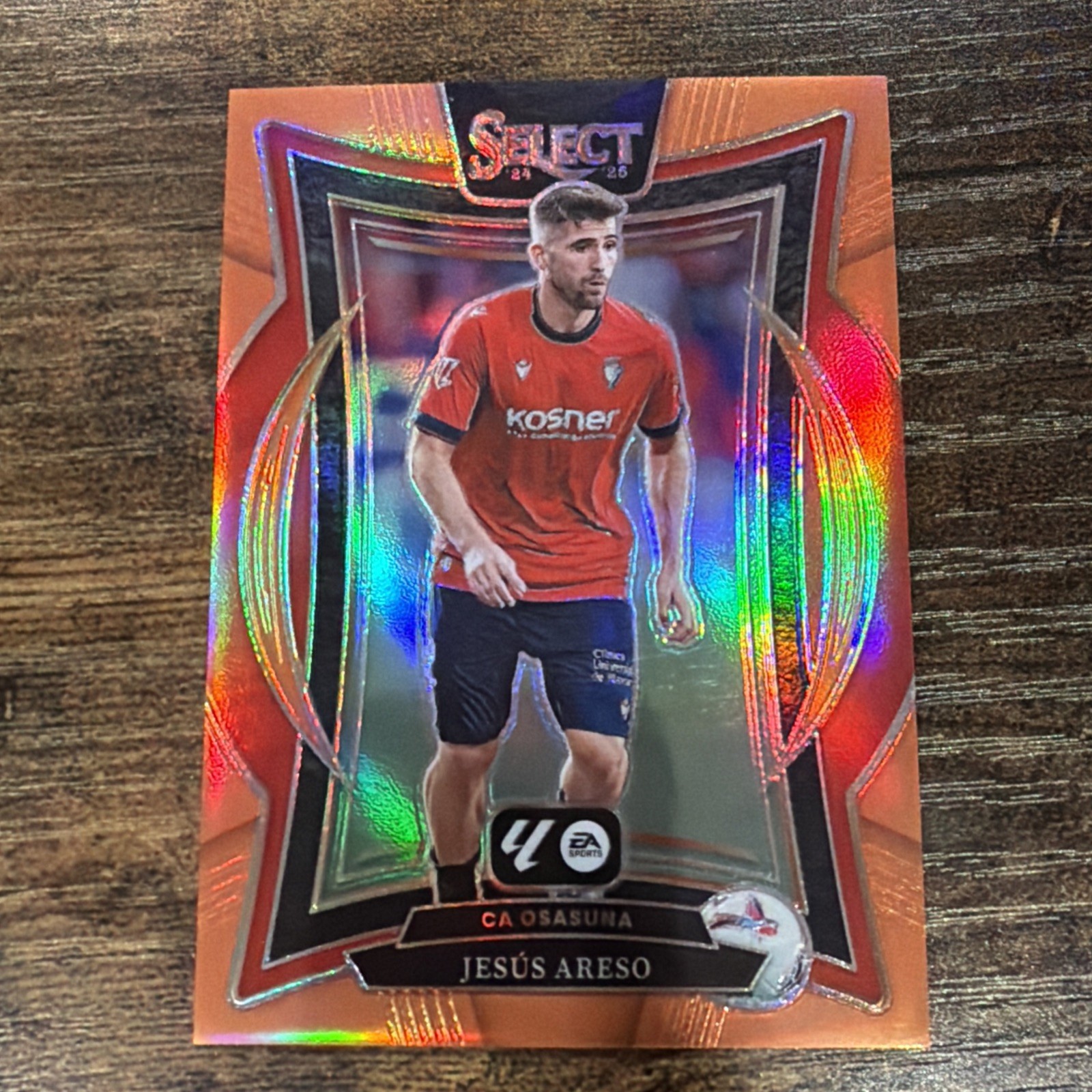 Jesus Areso Select #62 /49 Orange Refractor