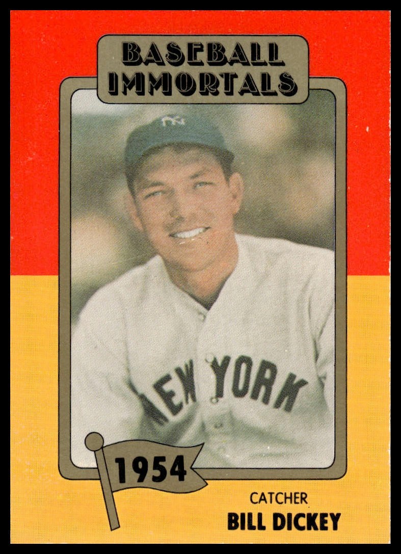 1980-87 SSPC HOF #71 Bill Dickey New York Yankees