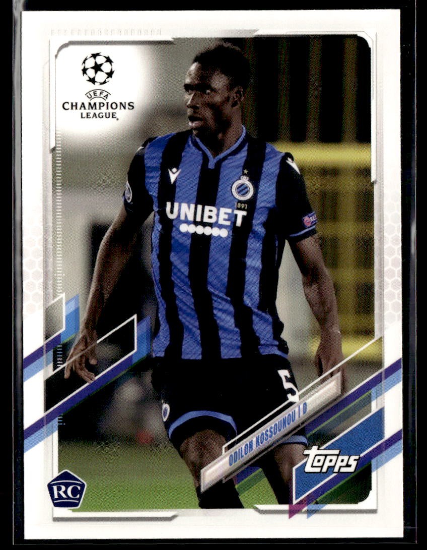 2020-21 Topps UEFA Champions League Japan Edition #11 Odilon Kossounou RC 1503H