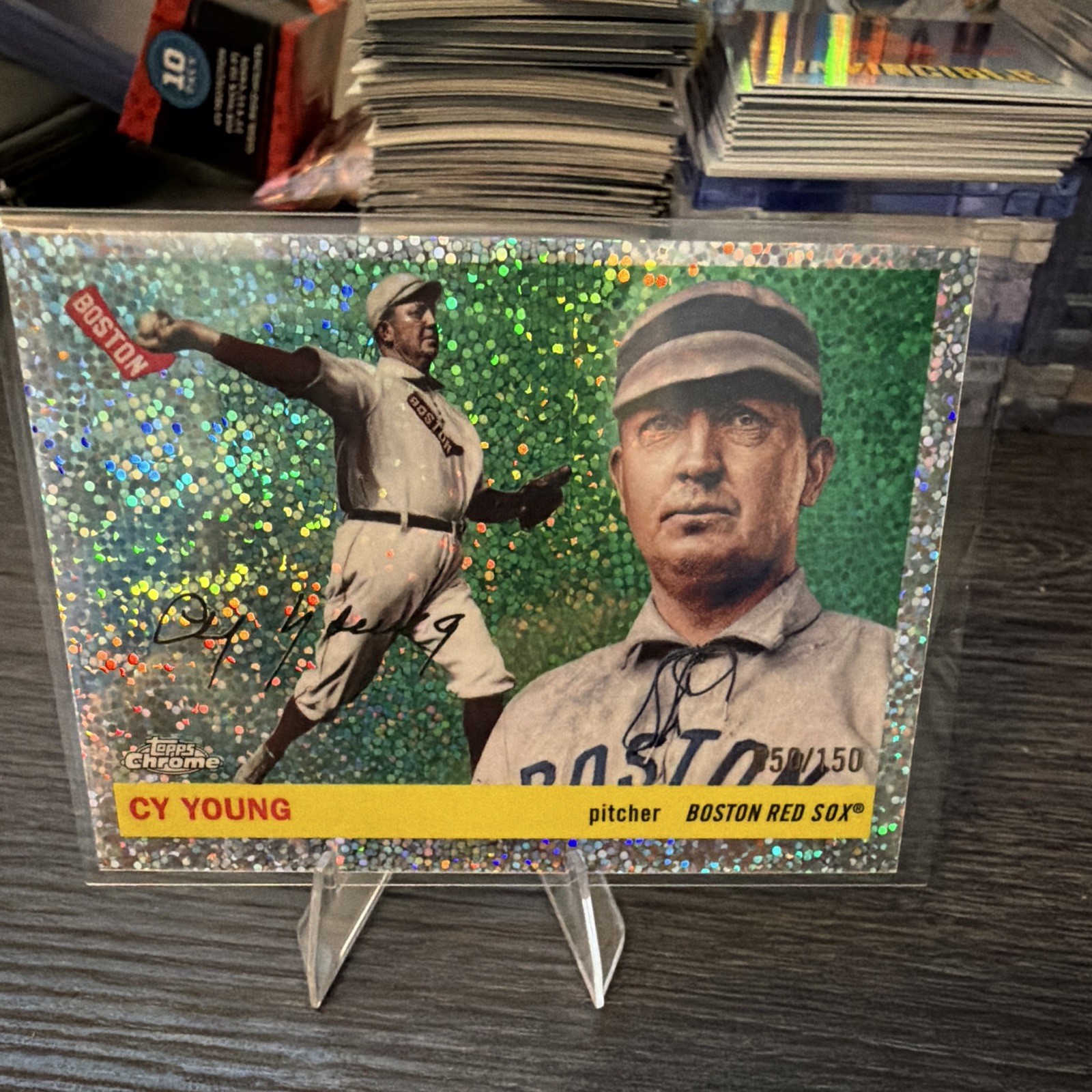 Topps 2025 Topps Chrome Cy Young Auto #251 Boston Red Sox 50/150