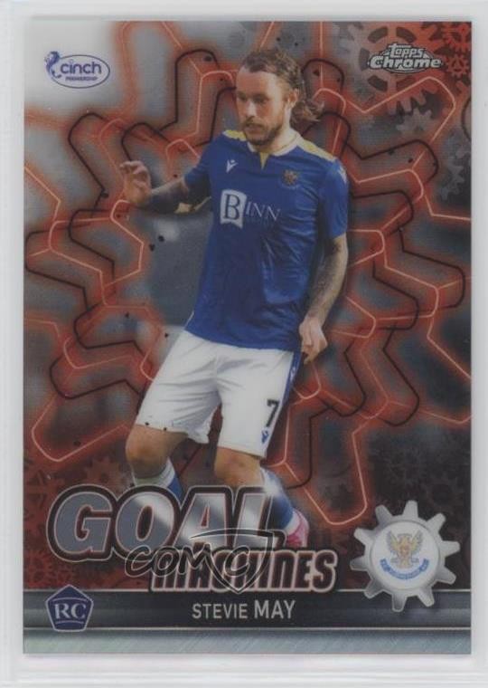 2021-22 Topps Chrome SPFL Scottish Premier League Goal Machines Stevie May 1u6