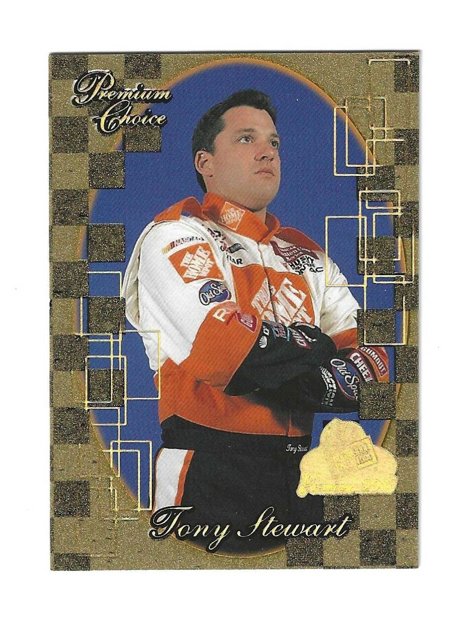 2001 PP Premium PREMIUM CHOICE GOLD #80 Tony Stewart BV$60!! SCARCE!