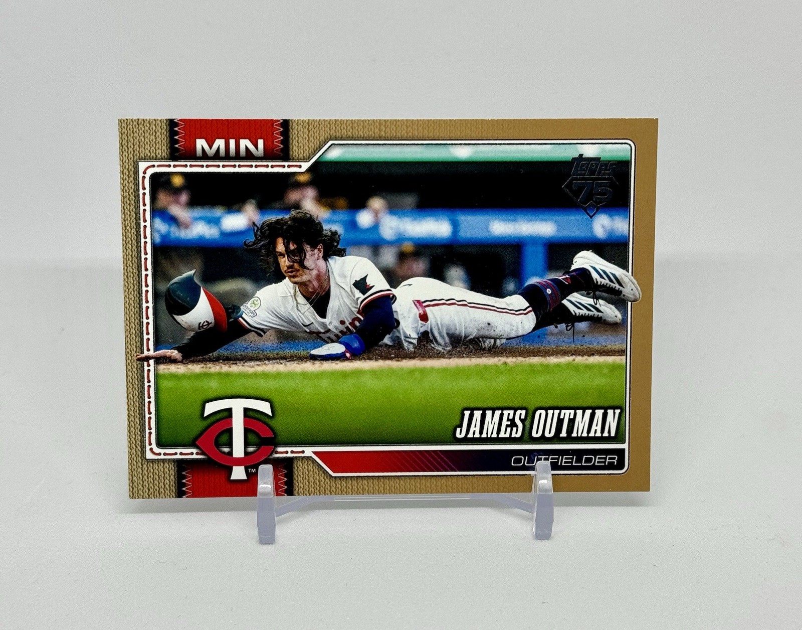2026 Topps James Outman #489 Gold Parallel /2026