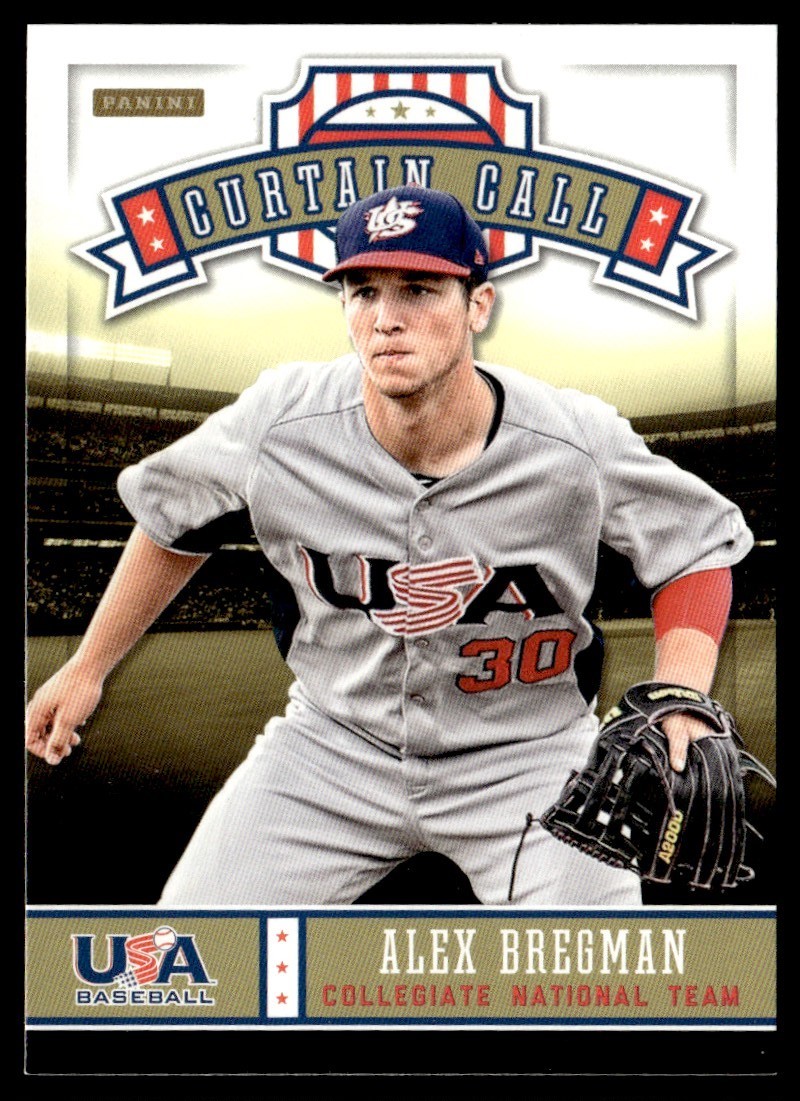 2013 Panini USA Curtain Call Alex Bregman USA #2