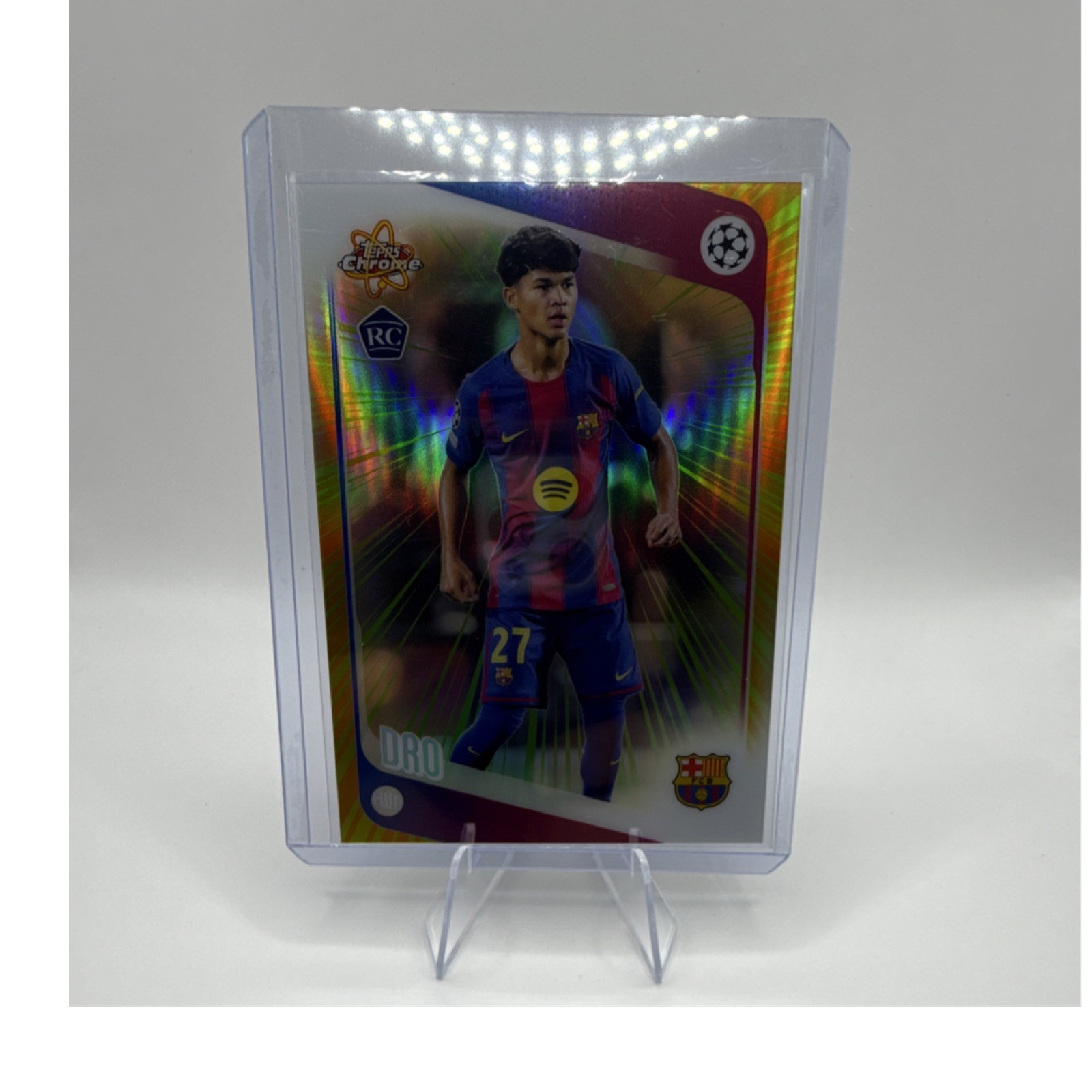 2025-26 Topps UEFA Club Competitions Dro RC FC Barcelona #111 Soccer