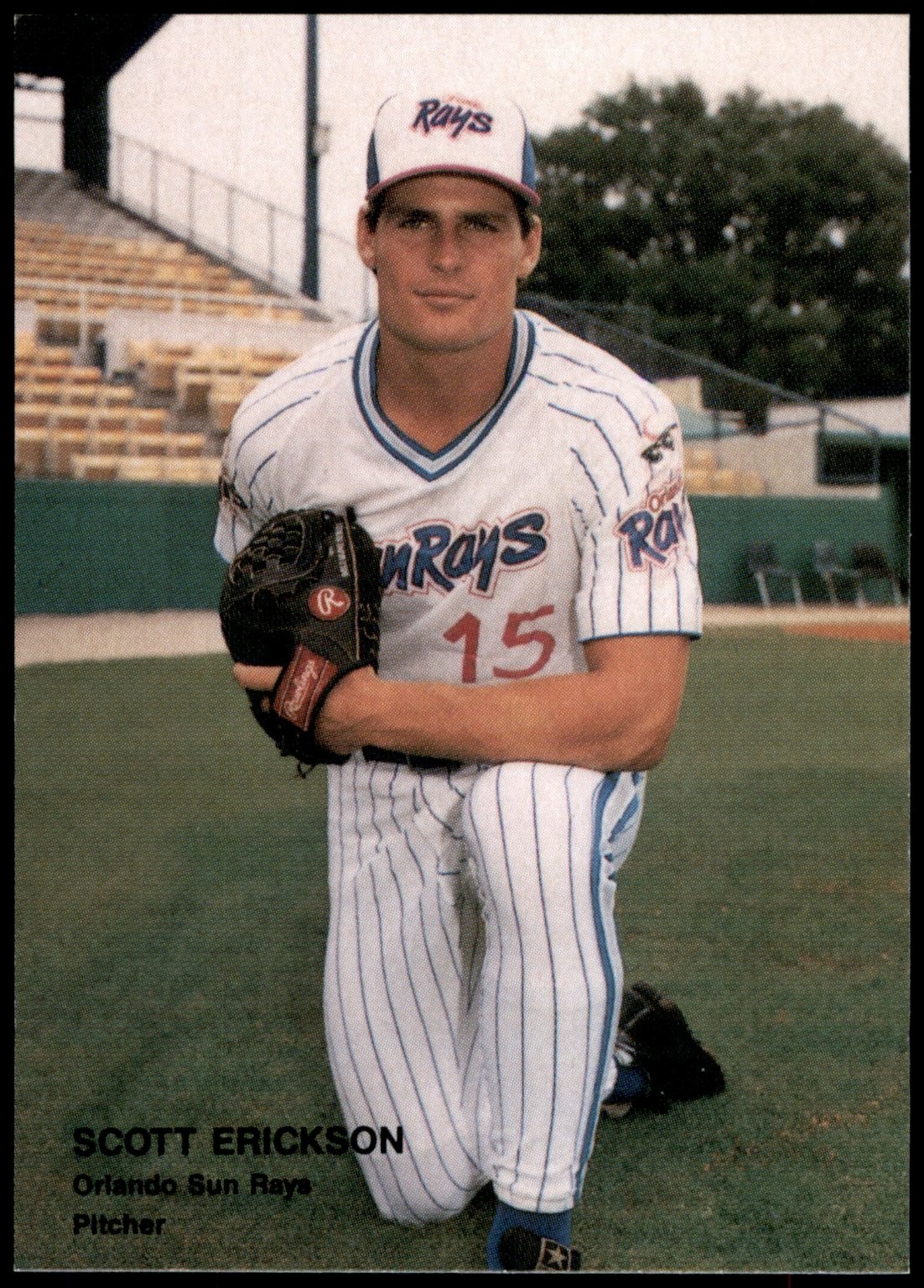 Scott Erickson Orlando Sun Rays 1990 Best Minor League Baseball Card #106