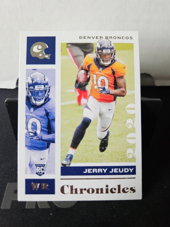 Jerry Jeudy Base Set Rookie Card RC 2020 Chronicles #29 Denver Broncos