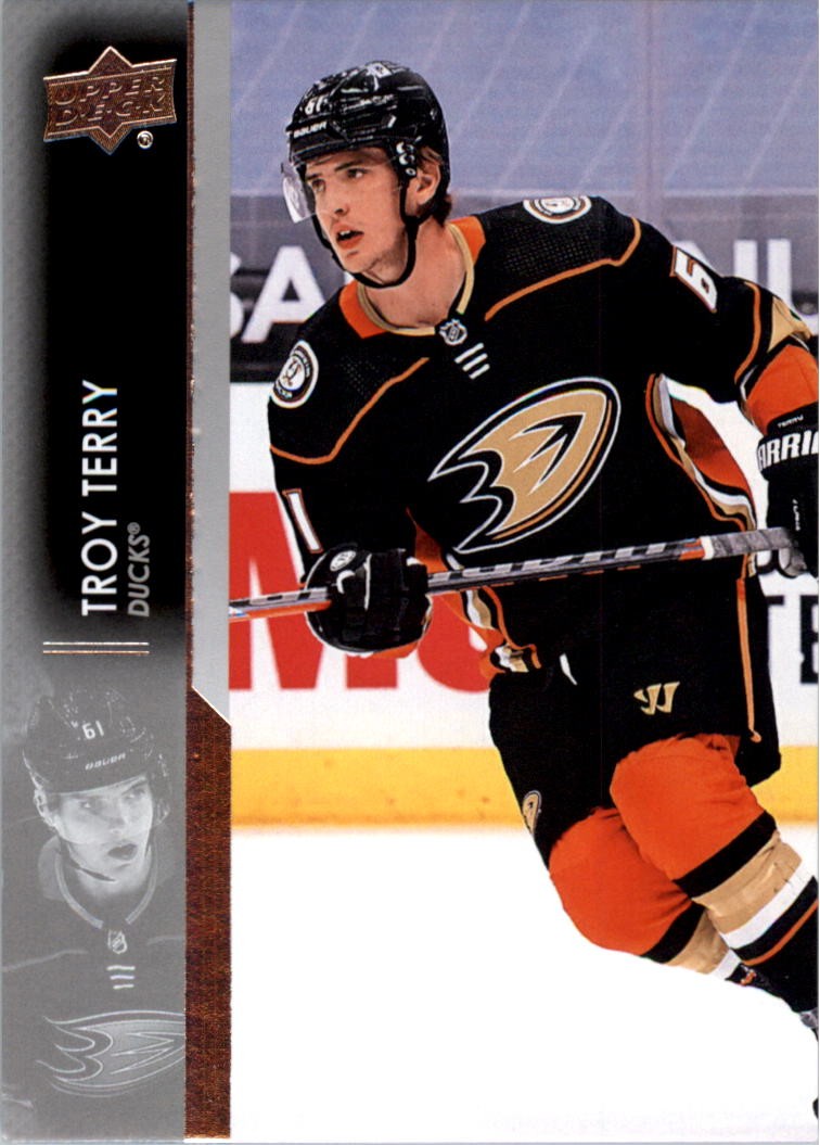 2021-22 Upper Deck #6 Troy Terry – HKY
