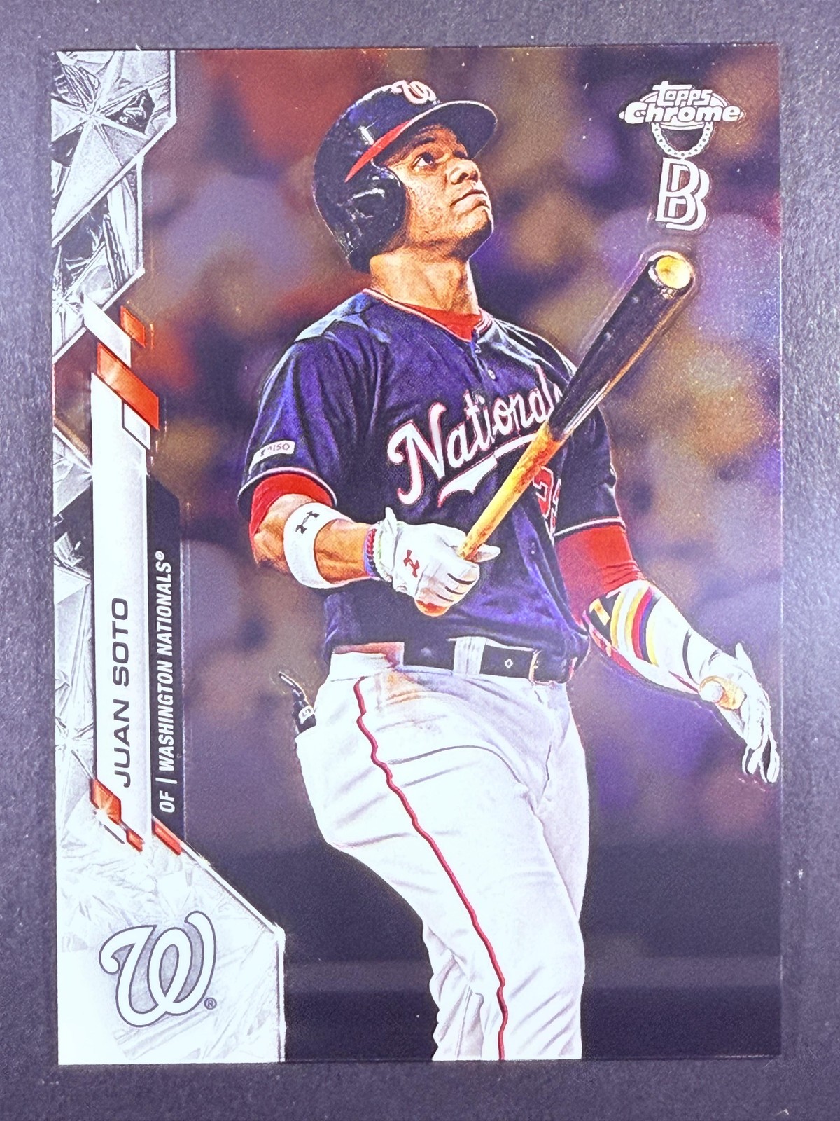 2020 Topps Chrome Ben Baller Edition #12 Juan Soto Washington Nationals