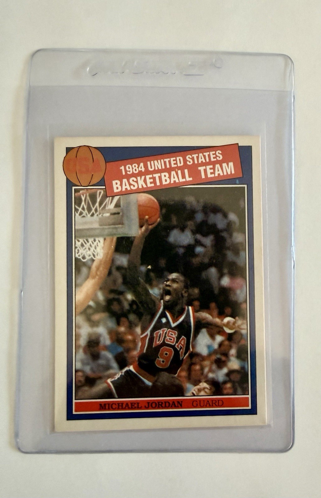 1984 United States US Olympic Basketball Team Michael Jordan USA
