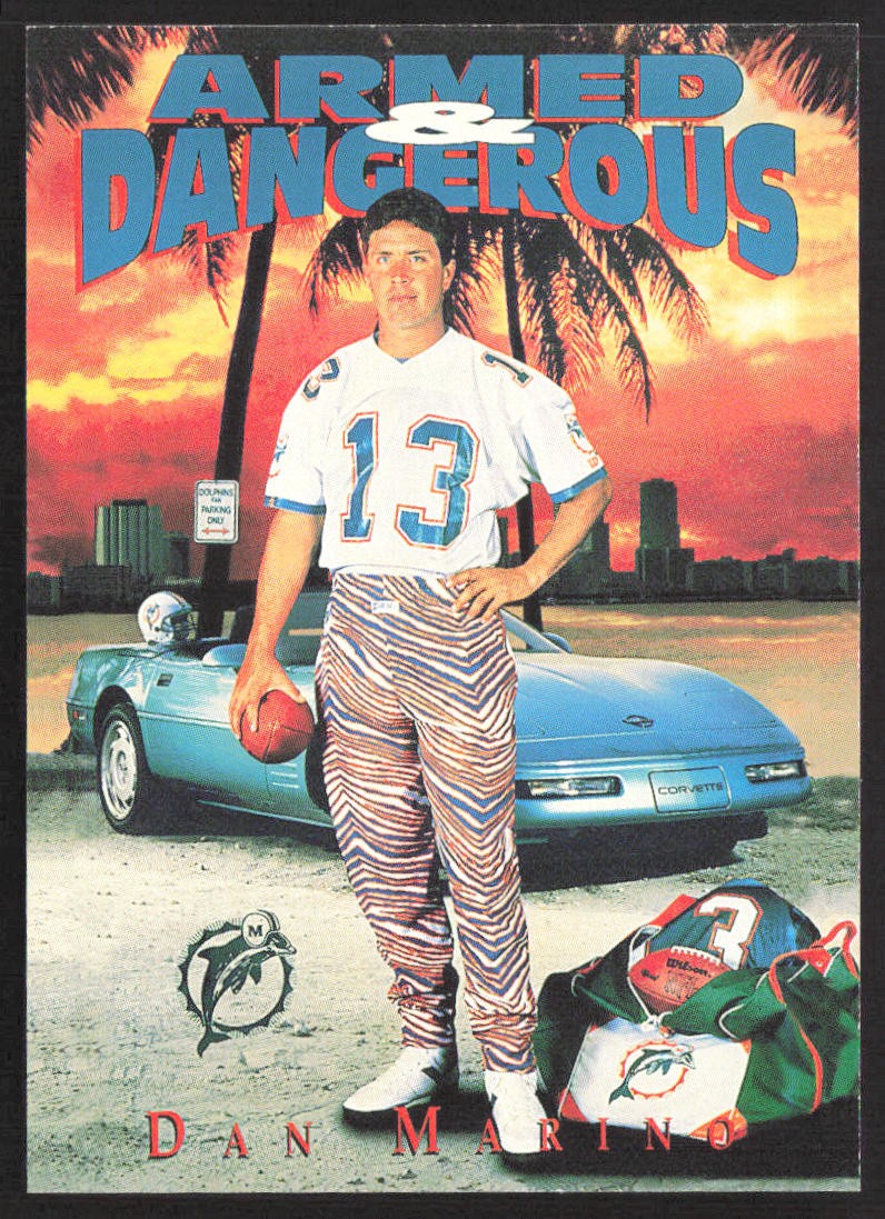 Dan Marino 1992 SkyBox Prime Time #272 Miami Dolphins