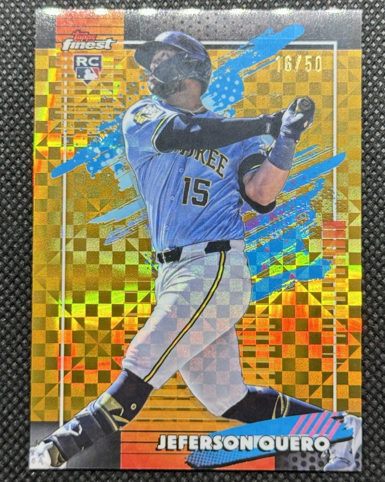 JEFFERSON QUERO 2026 TOPPS FINEST GOLD XFRACTOR ROOKIE UNCOMMON /50