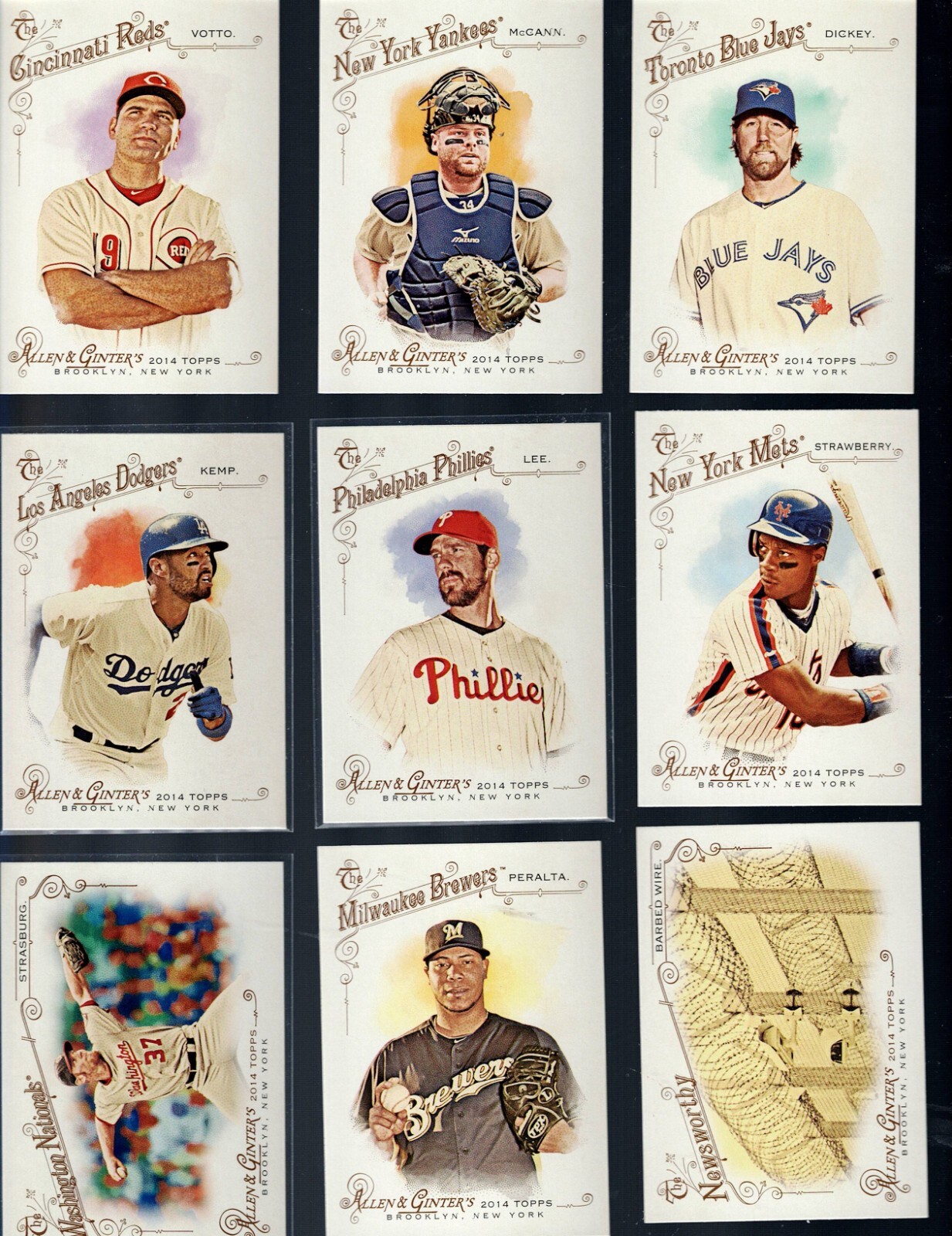 -2014 TOPPS ALLEN AND GINTER 251-350 + INSERTS Baseball BUY MORE SAVE MORE