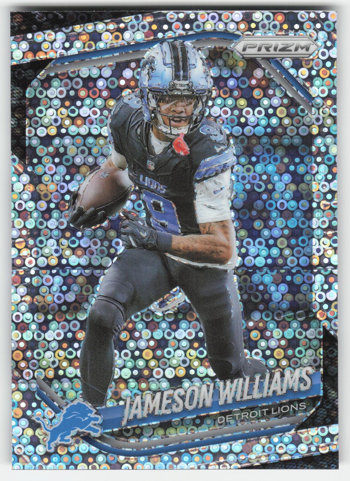 2025 Panini Prizm #276 Jameson Williams No Huddle