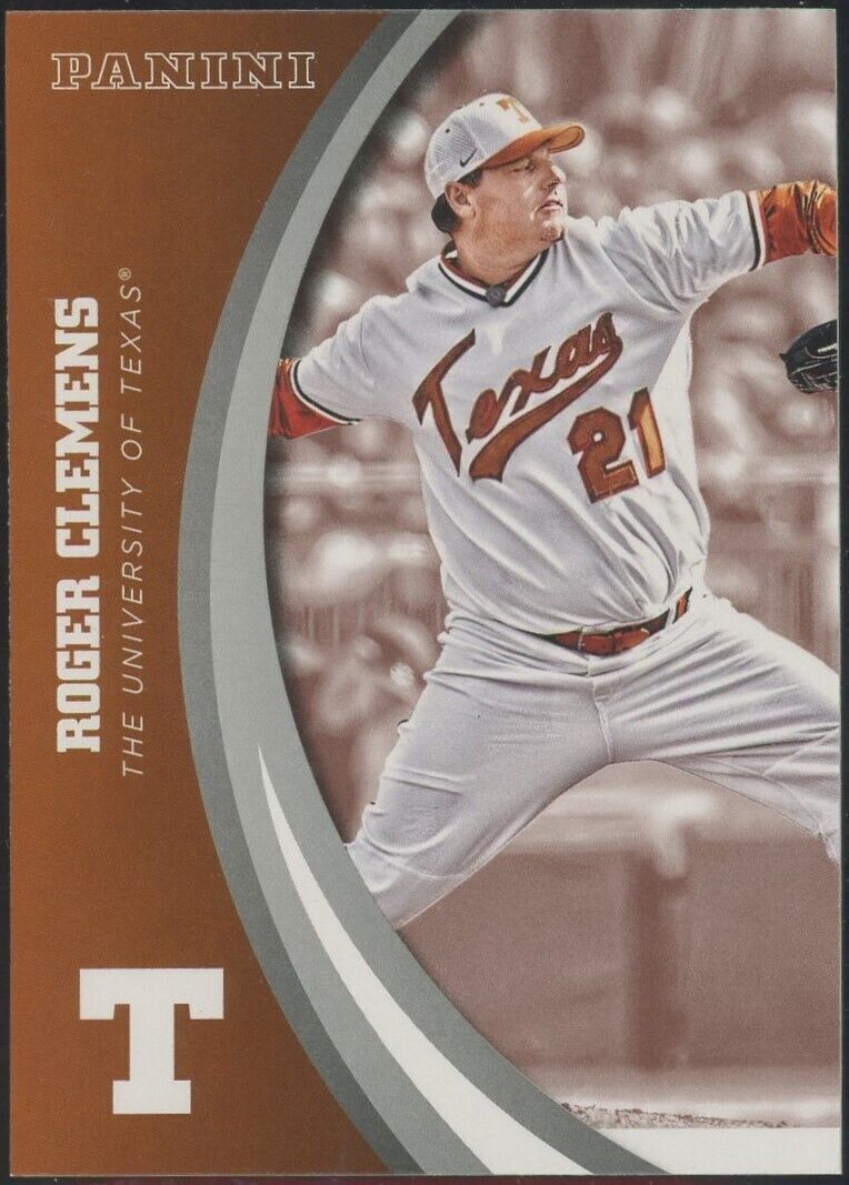 2015 Panini Collegiate Texas Roger Clemens #74
