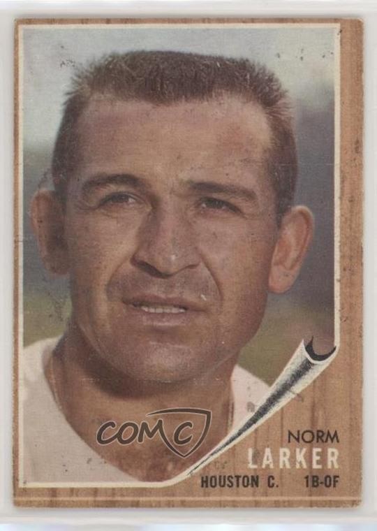 1962 Topps Norm Larker #23 5sb