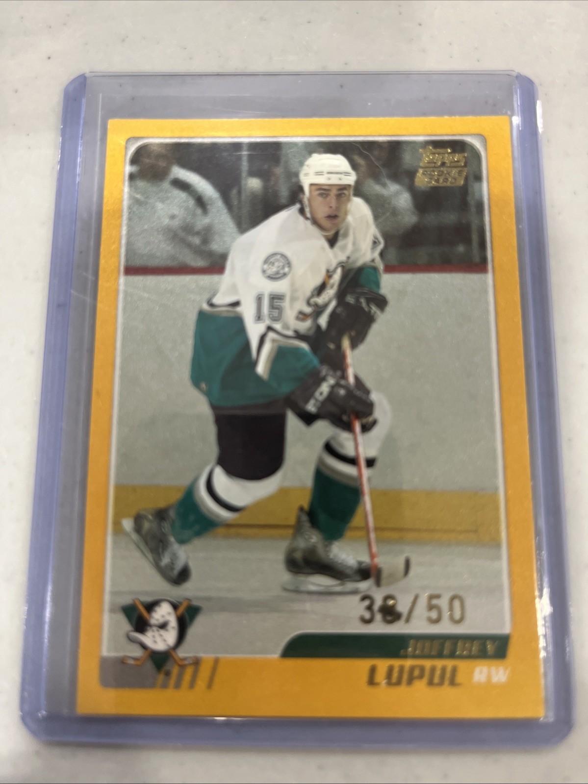 Joffrey Lupul 2003/04 O-Pee-Chee **GOLD** #/50 Rookie SSP RC WOW RARE !