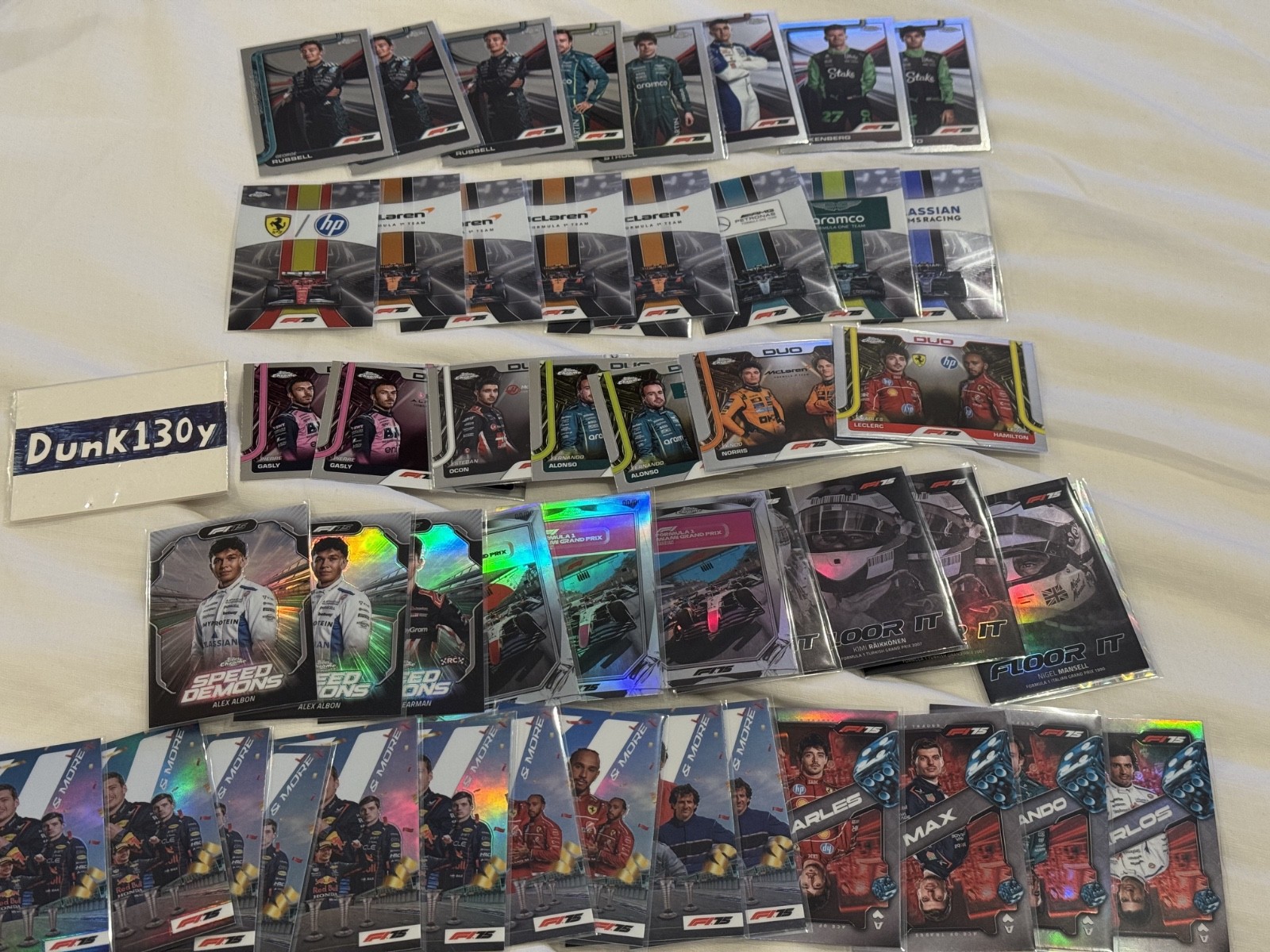 2025 Topps Chrome F1 Base Singles – Complete Your Formula 1 Set – Only $1 – $2